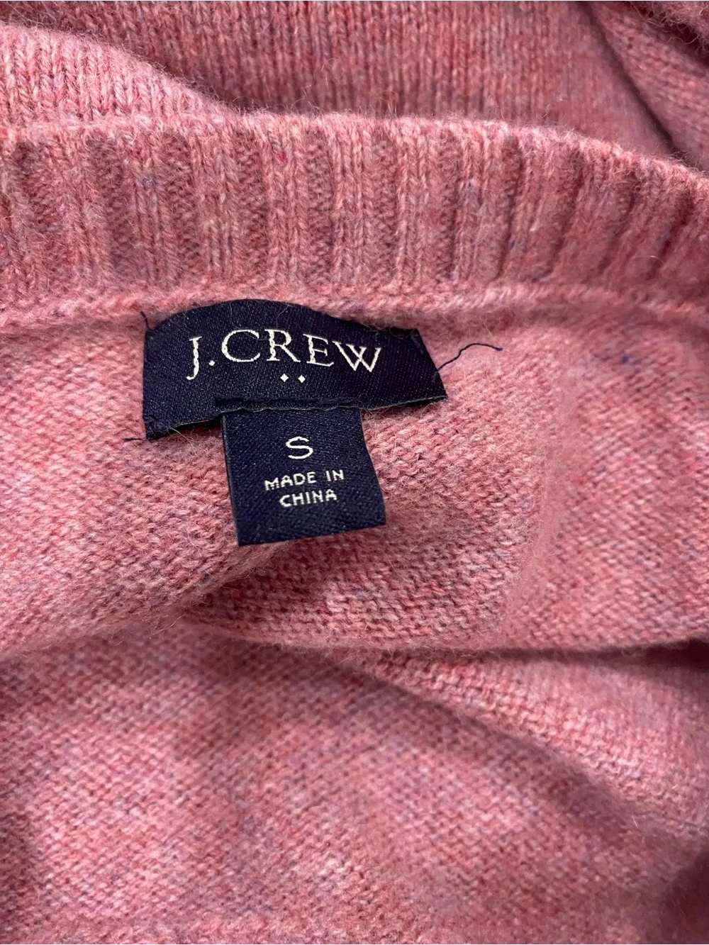 J. Crew Women's Pink Crewneck Sweater
